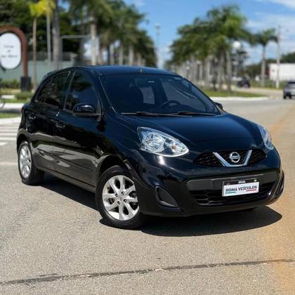 NISSAN MARCH 1.0 SV 12V FLEX 4P MANUAL NISSAN MARCH 1.0 SV 12V FLEX 4P MANUAL